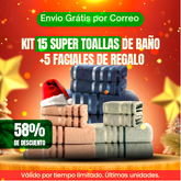 MEGA KIT Toallas de Alta Calidad LIQUIDACIÓN ESPECIAL